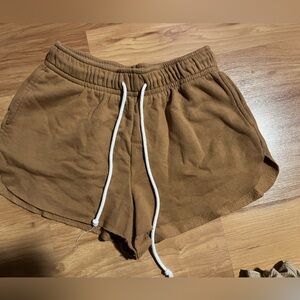 wild fable Brown Drawstring Lounge Shorts